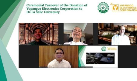 Yupangco Electronics donates mixing console