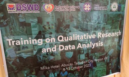 SDRC Team Conducts Training on Qualitative Research Concepts for DSWD RMEOs