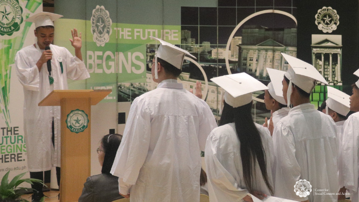 Learners graduate from DLSU's Alternative Learning System Program