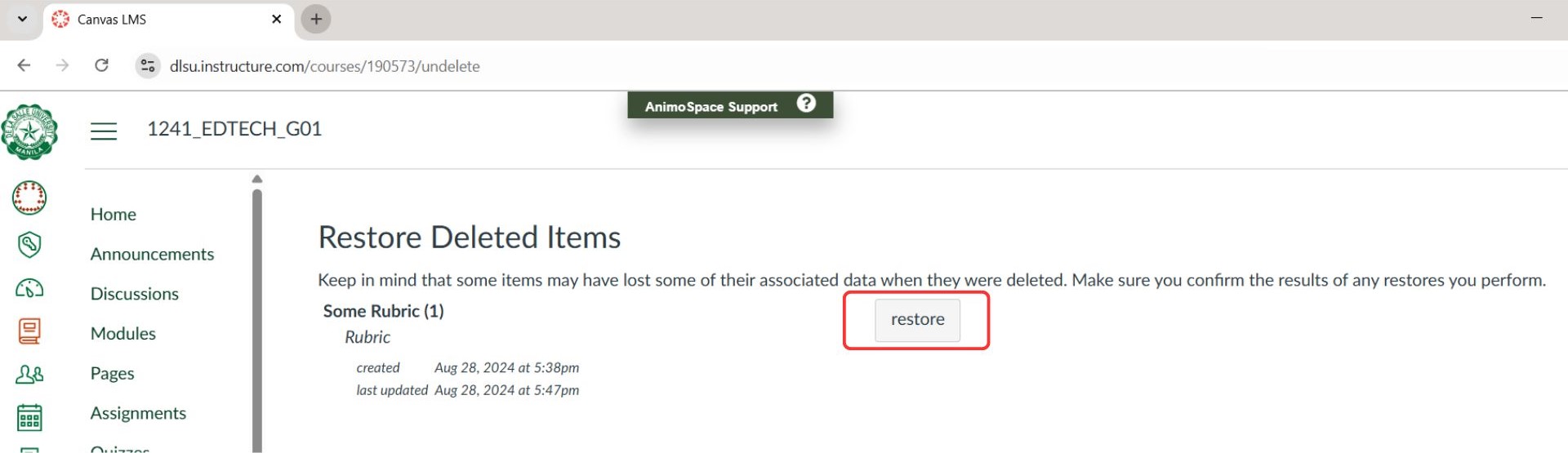 Canvas Undelete Course Items (2)