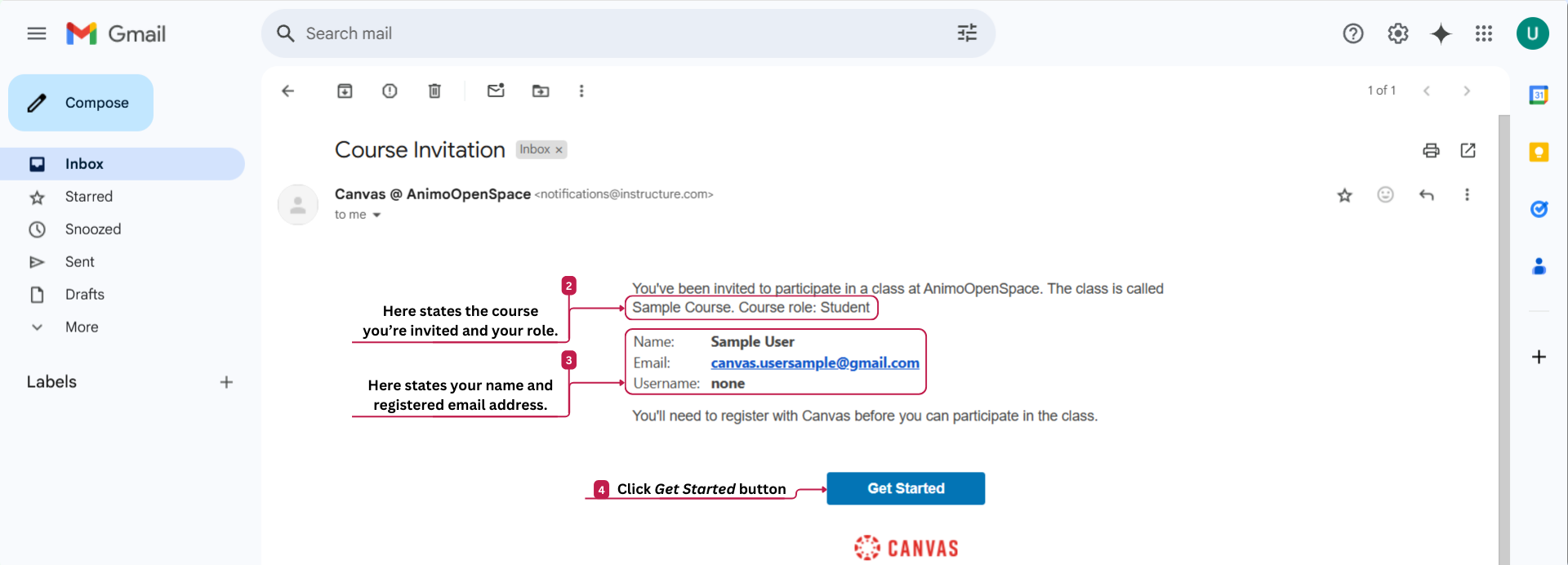 AnimoOPENSpace sign up step 2