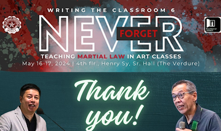 Never Forget: Teaching Martial Law in Art Classes