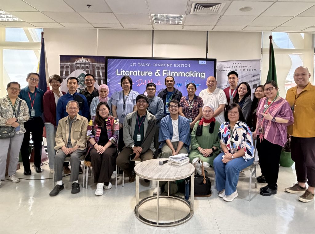 Filmmakers and Literature Alumni Ida Anita Del Mundo and Wanggo Gallaga Grace Lit Talks